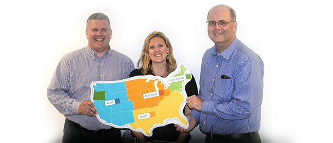 Other states coverage program team Brian Fast, Tammy Ames, and Paul Stutz