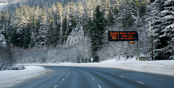 Winter driving