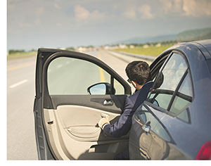 Be safe on the road when traveling for work