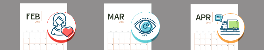 Three months of wellness and safety