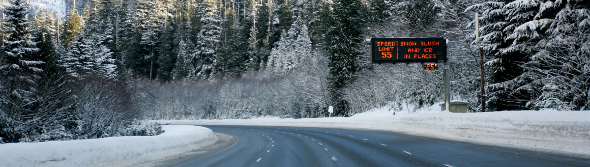From rain and fog to ice and snow, learn how to stay safe on the road this winter.