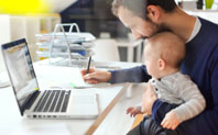 working from home