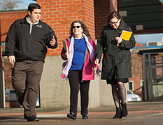 There are many ways to boost your step count throughout the workday, including walking meetings.