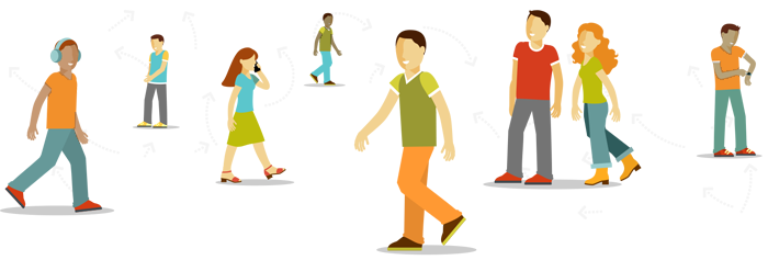Six ways to sneak more steps into your day.