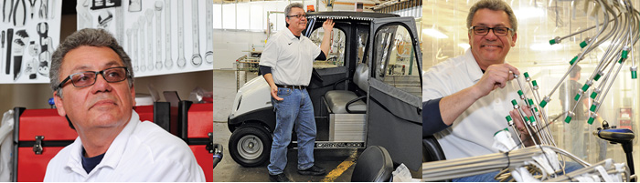 The Preferred Worker Program helped pay for equipment that helps Sal Carbajal do his job.