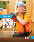 I work for "Home sweet home"